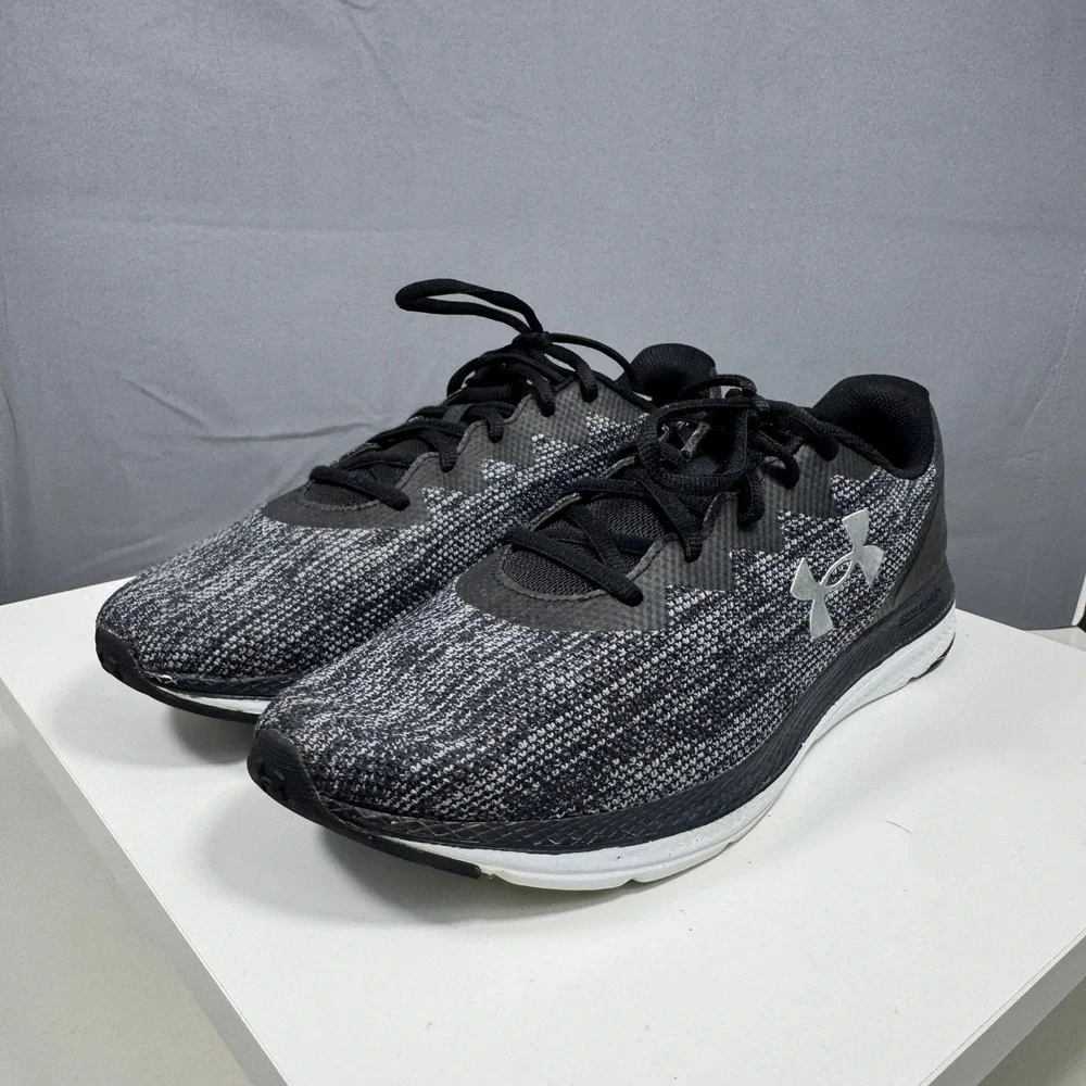Under Armour Charged Impulse 2 Knit Womens Size 11 Black Running Shoes